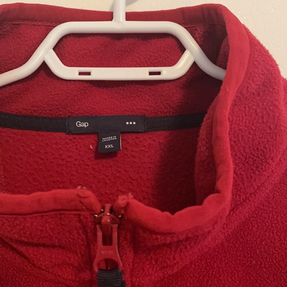 Vintage Gap Fleece Quarter Zip Sweatshirt - Picture 3 of 7